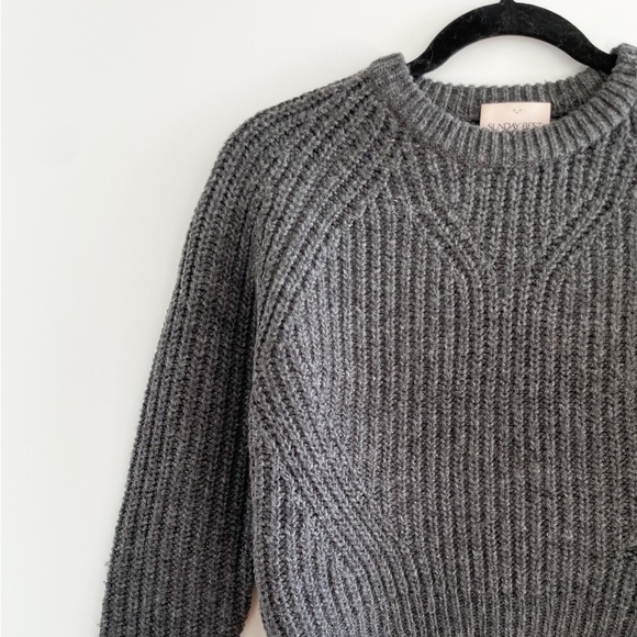 Sunday Best Cropped Sweater (Grey) - Picture 3 of 9